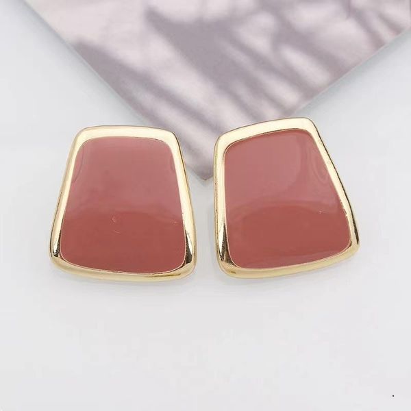 hoop & huggie the same drop oil high feeling earrings simple cold wind small casual mesh red, Golden;silver
hoop & huggie the same drop oil high feeling earrings simple cold wind small casual mesh red, Golden;silver