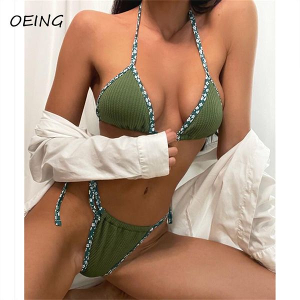 women's swimwear string bikini 2 piece set women fashion swimsuit 2021 bathing suit, White;black 
women's swimwear string bikini 2 piece set women fashion swimsuit 2021 bathing suit, White;black