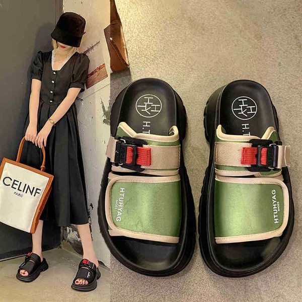 2021 ladies' slippers, rubber bottom, muffin shoes, fashionable and comfortable summer girls, beach shoes, flat shoes, indoor outdoor f, Black
2021 ladies' slippers, rubber bottom, muffin shoes, fashionable and comfortable summer girls, beach shoes, flat shoes, indoor outdoor f, Black