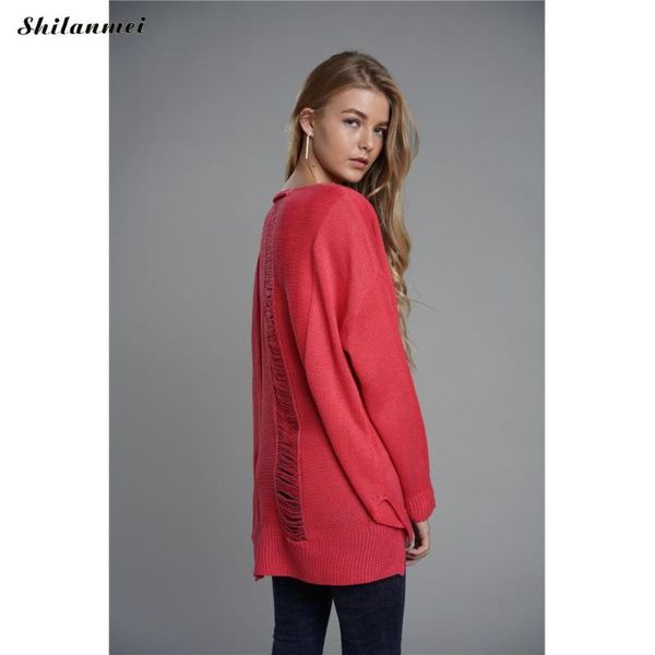 women's sweaters 2021 v neck red solid women pullovers loose knitted autumn clothing casual oversized plus size pull, White;black
women's sweaters 2021 v neck red solid women pullovers loose knitted autumn clothing casual oversized plus size pull, White;black