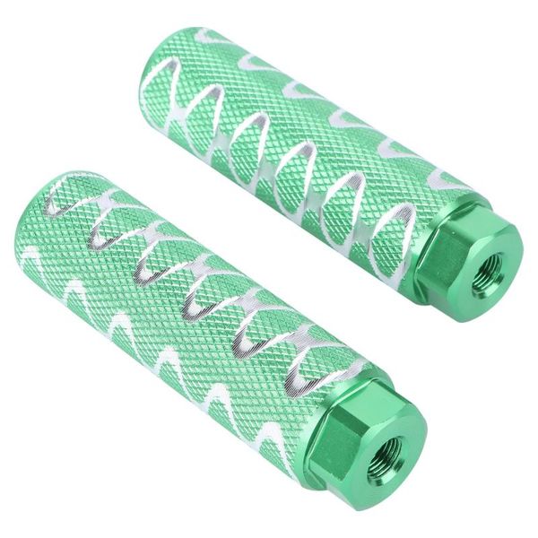 bike pedals 1 pair aluminum alloy bycicle pedal sturdy cylinder seat axle stunt pegs mountain accessory with big hole (green)
bike pedals 1 pair aluminum alloy bycicle pedal sturdy cylinder seat axle stunt pegs mountain accessory with big hole (green)