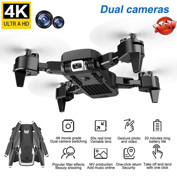 drones 4k wifi fpv mini folding drone 2.4g 150m app control double camera high hold mode foldable rc four quadcopter model toy
drones 4k wifi fpv mini folding drone 2.4g 150m app control double camera high hold mode foldable rc four quadcopter model toy