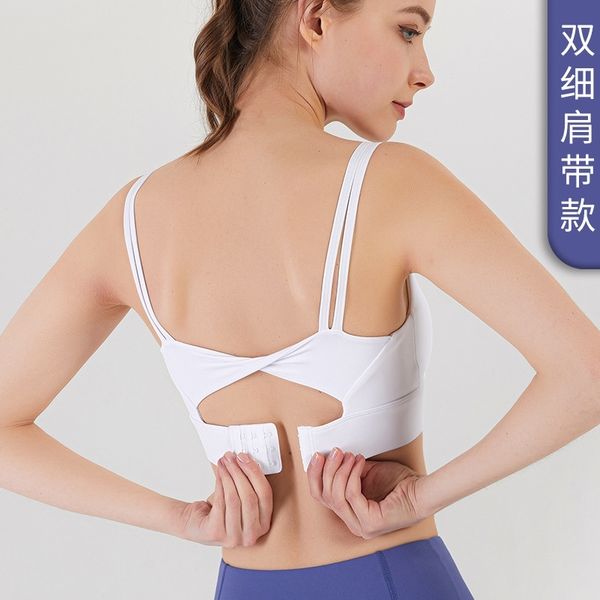 wear thin shoulder belt, beautiful back fitness bra, yoga vest, shockproof running sports underwear, female, Red;black
wear thin shoulder belt, beautiful back fitness bra, yoga vest, shockproof running sports underwear, female, Red;black