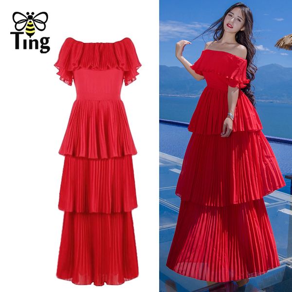 designer luxury ruffles pleated layered maxi long party dinner dresses summer slash collar cottagecore dress elbise 210513, Black;gray
designer luxury ruffles pleated layered maxi long party dinner dresses summer slash collar cottagecore dress elbise 210513, Black;gray