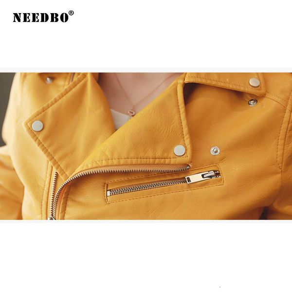 women's jackets faux leather jacket woman biker casual autumn winter women moto chiina jacketoutwear zipper coat female 738b, Black;brown
women's jackets faux leather jacket woman biker casual autumn winter women moto chiina jacketoutwear zipper coat female 738b, Black;brown