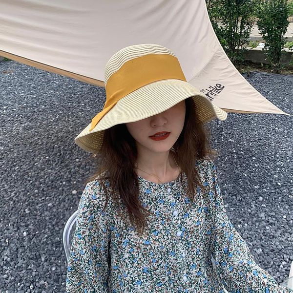maid hat folding anti - ultraviolet korean straw shading elegant beach big brimmed lady wide brim hats, Blue;gray
maid hat folding anti - ultraviolet korean straw shading elegant beach big brimmed lady wide brim hats, Blue;gray