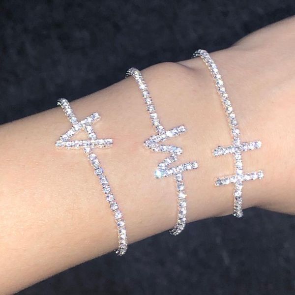 link, chain fashion stonefans rhinestone 26 alphabet letter charm bracelet jewelry for women initial tennis name bangle, Black
link, chain fashion stonefans rhinestone 26 alphabet letter charm bracelet jewelry for women initial tennis name bangle, Black
