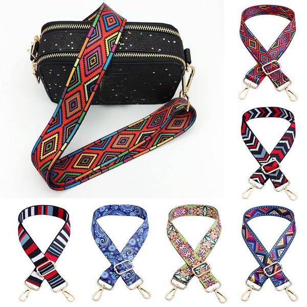 nylon colored belt bag accessories for women national wind rainbow adjustable shoulder hanger handbag straps decorative parts &, Black
nylon colored belt bag accessories for women national wind rainbow adjustable shoulder hanger handbag straps decorative parts &, Black