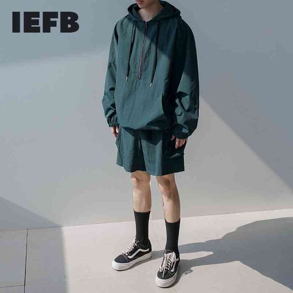 iefb spring and summer sweatshirts suit men's korean fashion hooded jacket + casual sportswear shorts two pieces set 9y6586 210524, Gray
iefb spring and summer sweatshirts suit men's korean fashion hooded jacket + casual sportswear shorts two pieces set 9y6586 210524, Gray