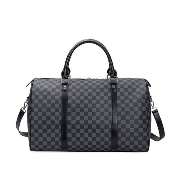 duffel bags brand designer print bag men women classic pu leather luggage plaid portable large capacity light travel fitness weekenders
duffel bags brand designer print bag men women classic pu leather luggage plaid portable large capacity light travel fitness weekenders