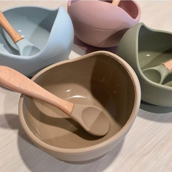 bowls 1set silicone baby feeding bowl tableware waterproof spoon non-slip crockery bpa dishes for plate
bowls 1set silicone baby feeding bowl tableware waterproof spoon non-slip crockery bpa dishes for plate