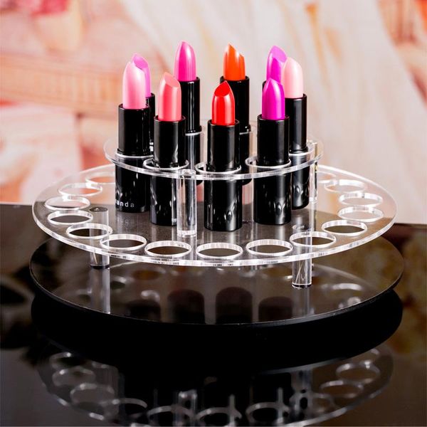 acrylic 2 tiers lipstick organizer 28 grids/slots lip gross storage case showing rack makeup cosmetic boxes & bins
acrylic 2 tiers lipstick organizer 28 grids/slots lip gross storage case showing rack makeup cosmetic boxes & bins