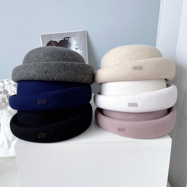 stingy brim hats australian wool vintage felt hat ladies elegant fedora beret solid color casual fashion bone derbies femme, Blue;gray
stingy brim hats australian wool vintage felt hat ladies elegant fedora beret solid color casual fashion bone derbies femme, Blue;gray