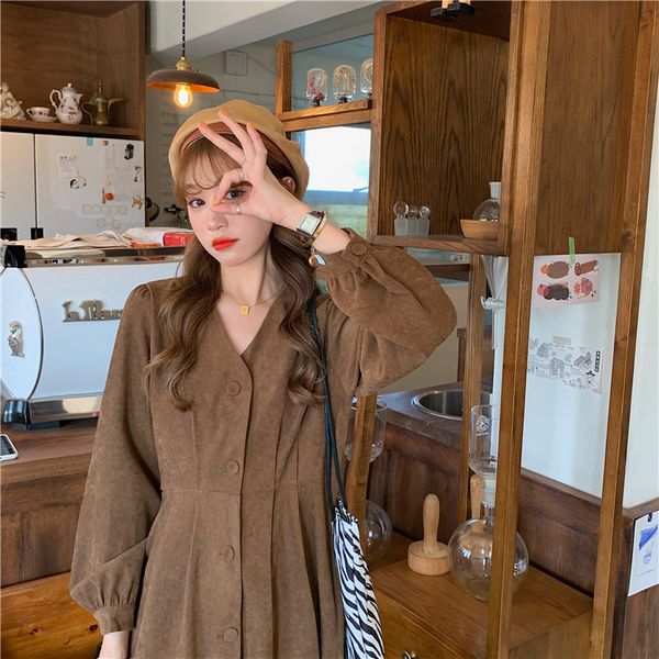 casual dresses cmaz real s cost-effective corduroy midi dress v-neck psfp, Black;gray
casual dresses cmaz real s cost-effective corduroy midi dress v-neck psfp, Black;gray