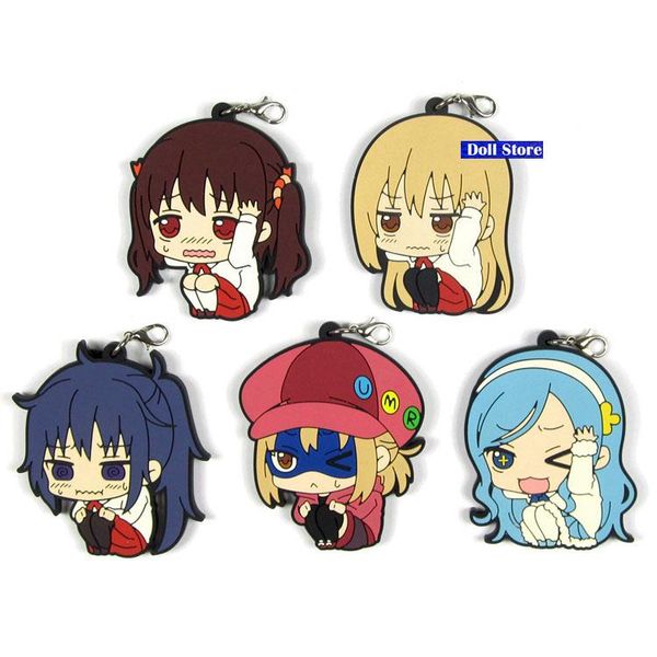 keychains himouto umaru-chan original japanese anime figure rubber mobile phone charms/key chain/strap d245, Silver
keychains himouto umaru-chan original japanese anime figure rubber mobile phone charms/key chain/strap d245, Silver