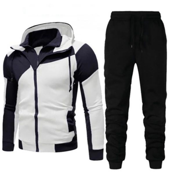 men's tracksuits two piece sets lapel zipper hoodie drawstring baggy jogging fitness exercise leisure 2021, Gray
men's tracksuits two piece sets lapel zipper hoodie drawstring baggy jogging fitness exercise leisure 2021, Gray