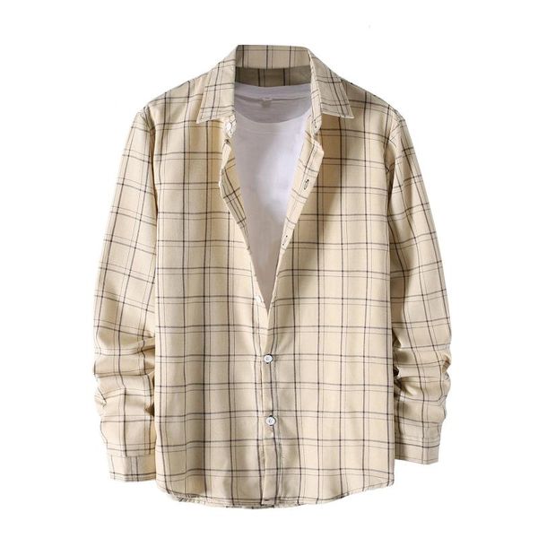 men's casual shirts for men autumn plaid print shirt long sleeve single breasted turn-down collar camisa masculina, White;black
men's casual shirts for men autumn plaid print shirt long sleeve single breasted turn-down collar camisa masculina, White;black