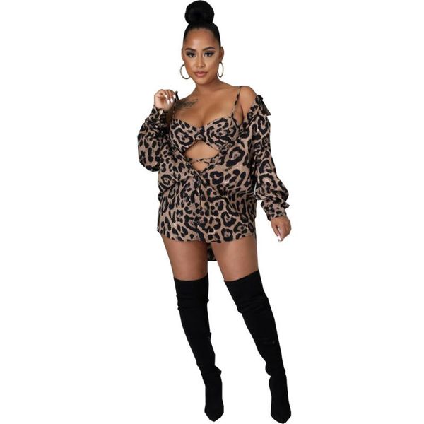 casual dresses lepard print dress fashion shirt turn down collar long sleeve mini women, Black;gray
casual dresses lepard print dress fashion shirt turn down collar long sleeve mini women, Black;gray
