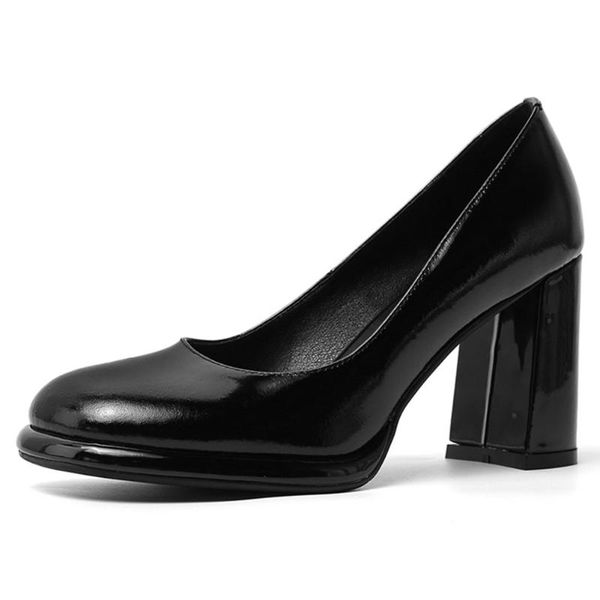 dress shoes gigifox brand elegant classic great quality genuine leather slip on block high heels black red pumps woman
dress shoes gigifox brand elegant classic great quality genuine leather slip on block high heels black red pumps woman