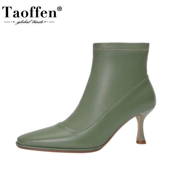 boots taoffen size 33-43 women ankle shoes thin high heels fashion short party club concise winter female footwear, Black
boots taoffen size 33-43 women ankle shoes thin high heels fashion short party club concise winter female footwear, Black
