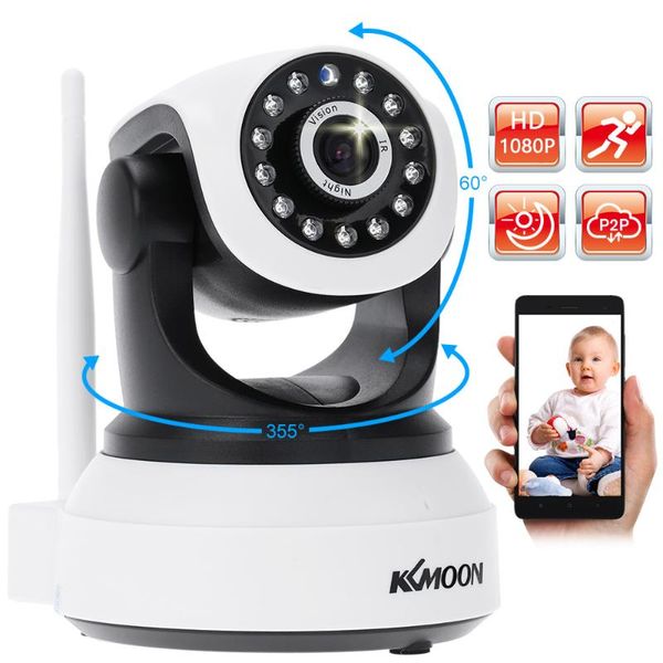 kkmoon® wireless camera wifi 1080p hd h.264 2mp ap ip network home ir security p/t webcam cameras
kkmoon® wireless camera wifi 1080p hd h.264 2mp ap ip network home ir security p/t webcam cameras