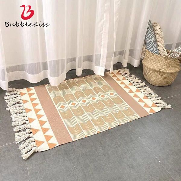carpets bubble kiss 2021 cotton and linen tassel area carpet hand-woven bedroom bedside tapestry living room decorative non-slip
carpets bubble kiss 2021 cotton and linen tassel area carpet hand-woven bedroom bedside tapestry living room decorative non-slip