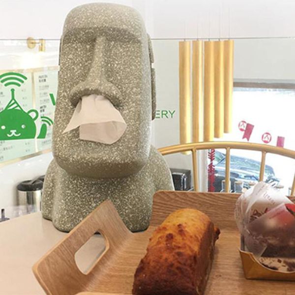 vintage gifts creative funny easter moai tissue box resin home decor figurines stone people face statue napkin case boxes & napkins
vintage gifts creative funny easter moai tissue box resin home decor figurines stone people face statue napkin case boxes & napkins