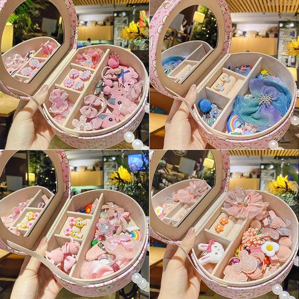 hair clips & barrettes 1 box cute pins with 1pc mirror handband for girls kids rhinestones multi-designs pink accessories, Golden;silver
hair clips & barrettes 1 box cute pins with 1pc mirror handband for girls kids rhinestones multi-designs pink accessories, Golden;silver