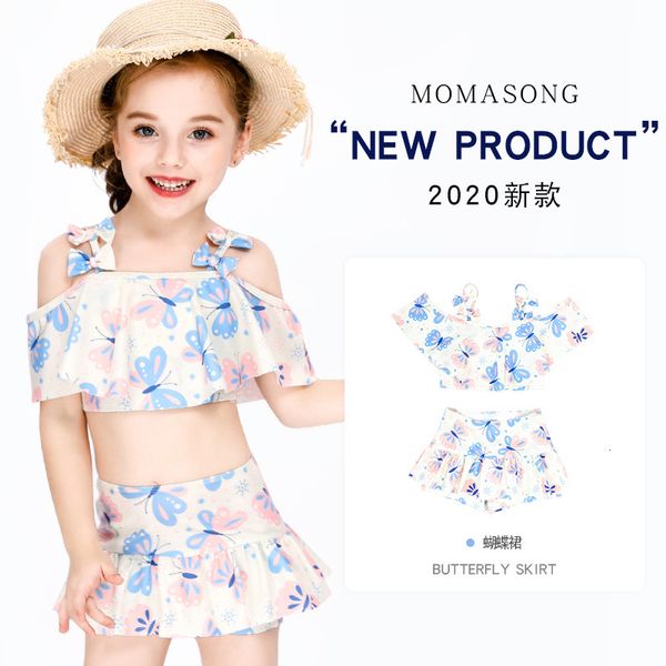 Split Children's Skirt Bikini Little Princess Korean Girls' Middle School and University Students' Spring Swimsuit, White;black
Split Children's Skirt Bikini Little Princess Korean Girls' Middle School and University Students' Spring Swimsuit, White;black