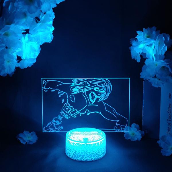 night lights mikasa x titan led anime lamp novelty 3d hologram color changing touch sensor control nightlight cool otaku gift must have
night lights mikasa x titan led anime lamp novelty 3d hologram color changing touch sensor control nightlight cool otaku gift must have
