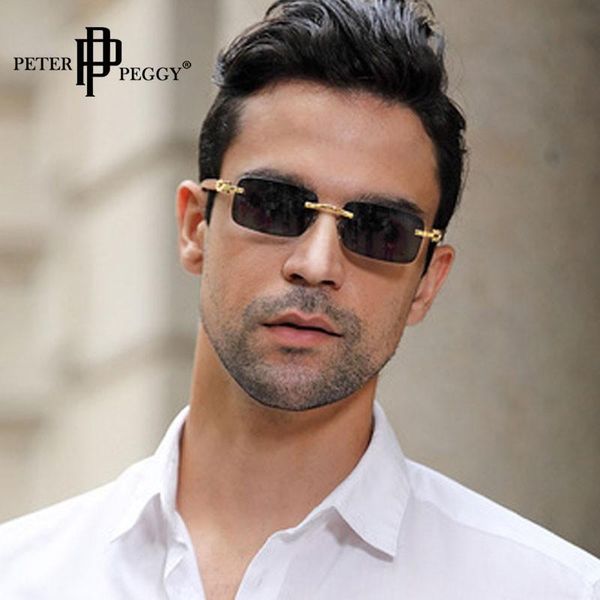 sunglasses peterpeggy small rectangle women female rimless square men 2021 steampunk vintage uv400, White;black
sunglasses peterpeggy small rectangle women female rimless square men 2021 steampunk vintage uv400, White;black