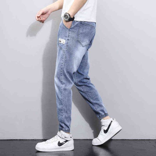 men's jeans spring and autumn loose jeans s korean men's casual long pants trend 2021, Blue
men's jeans spring and autumn loose jeans s korean men's casual long pants trend 2021, Blue