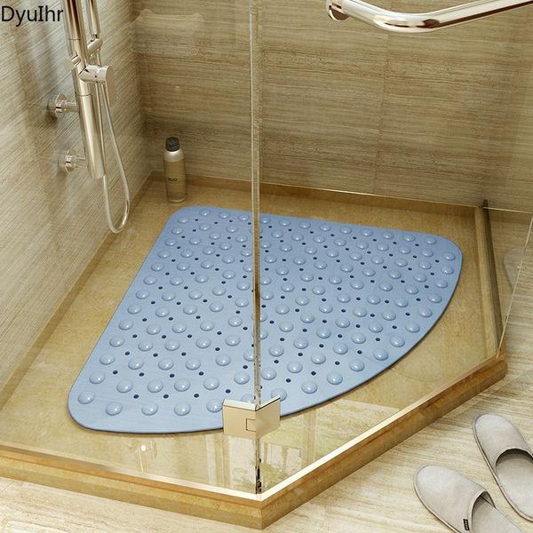 bath mats dyuihr bathroom solid color fan-shaped non-slip mat, shower room massage floor household toilet hydrophobic mat
bath mats dyuihr bathroom solid color fan-shaped non-slip mat, shower room massage floor household toilet hydrophobic mat