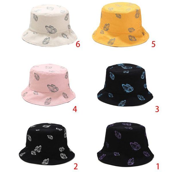 wide brim hats women men summer sunscreen bucket hat harajuku colored butterfly printed reversible double sided hip hop foldable fisherman, Blue;gray
wide brim hats women men summer sunscreen bucket hat harajuku colored butterfly printed reversible double sided hip hop foldable fisherman, Blue;gray