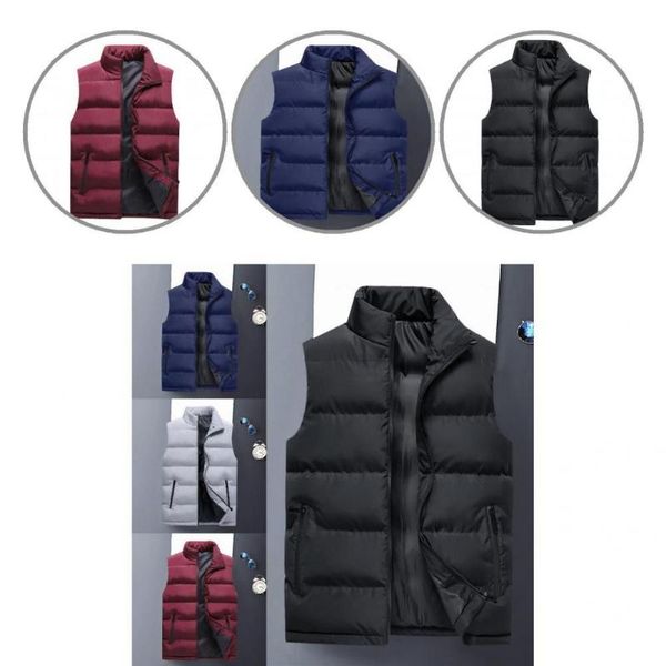 men' tank practical casual full zipper design sleeveless waistcoat polyester men jacket durable for friends, White;black
men' tank practical casual full zipper design sleeveless waistcoat polyester men jacket durable for friends, White;black