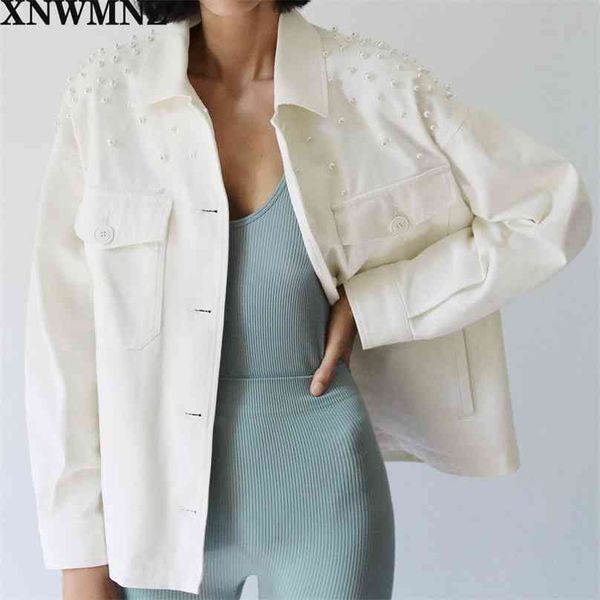 casual turn down collar jackets women fashion artificial pearl white coats elegant pockets female ladies 210520, Black;brown
casual turn down collar jackets women fashion artificial pearl white coats elegant pockets female ladies 210520, Black;brown