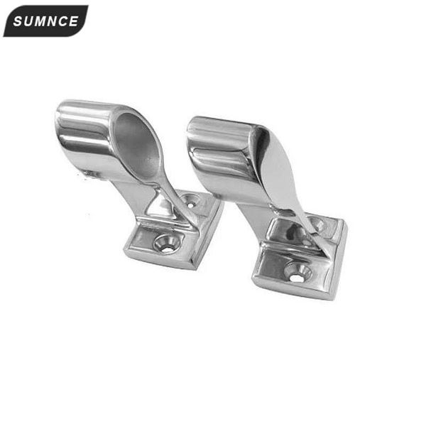 marine boat hand rail fitting 316 stainless steel 22/25mm 60 degree railing support light bracket hardware for yacht fishing rods
marine boat hand rail fitting 316 stainless steel 22/25mm 60 degree railing support light bracket hardware for yacht fishing rods