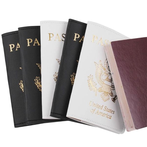 card holders portable usa travel passport holder pu leather id cover case slim protector organizer for women men, Brown;gray
card holders portable usa travel passport holder pu leather id cover case slim protector organizer for women men, Brown;gray