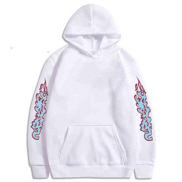 arm flame letter autumn chaopai winter hooded sweater plush couple men's and women's coat loose hoodie, Black
arm flame letter autumn chaopai winter hooded sweater plush couple men's and women's coat loose hoodie, Black