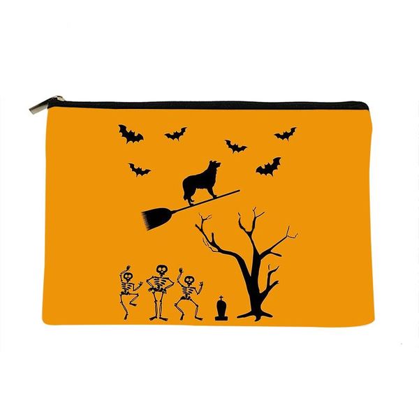 cosmetic bags & cases women halloween collie printed make up bag fashion cosmetics organizer for travel colorful storage lady
cosmetic bags & cases women halloween collie printed make up bag fashion cosmetics organizer for travel colorful storage lady