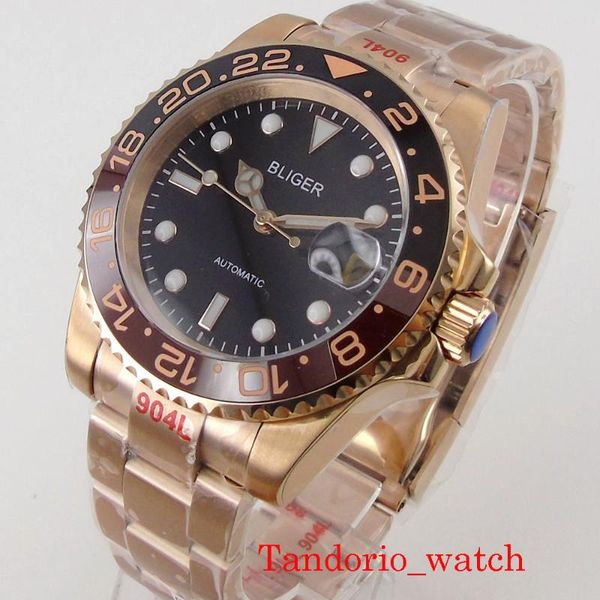 wristwatches 40mm nh35 miyota 8215 rose gold plated mechanical automatic sapphire glass date undirectional bezel, Slivery;brown
wristwatches 40mm nh35 miyota 8215 rose gold plated mechanical automatic sapphire glass date undirectional bezel, Slivery;brown