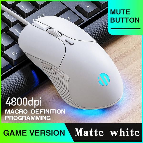 mice profession wired gaming mouse 6 buttons 4800 dpi led optical usb computer for pc lapgamer mute
mice profession wired gaming mouse 6 buttons 4800 dpi led optical usb computer for pc lapgamer mute