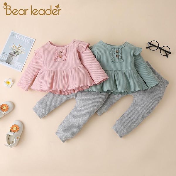 clothing sets bear leader girls born cotton spring autumn ruffles and pants outfits infant casual clothes for 6m-24m, White
clothing sets bear leader girls born cotton spring autumn ruffles and pants outfits infant casual clothes for 6m-24m, White
