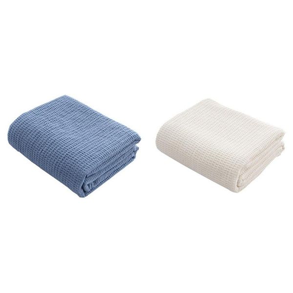 blankets 2x cotton honeycomb effect washable soft bed chair blanket cover throw over large decorative sofa-blue & beige
blankets 2x cotton honeycomb effect washable soft bed chair blanket cover throw over large decorative sofa-blue & beige