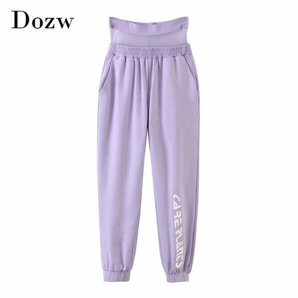 sport wear mesh patchwork jogger pants women fashion high waist long sweatpants ladies letter print purple trousers 210414, Black;white
sport wear mesh patchwork jogger pants women fashion high waist long sweatpants ladies letter print purple trousers 210414, Black;white