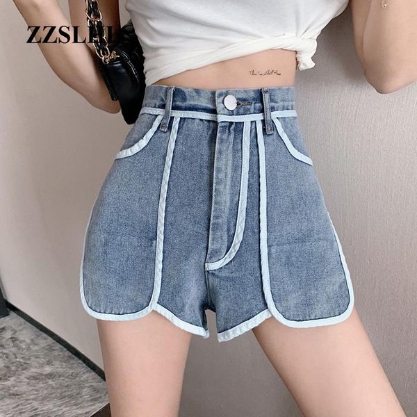 women's jeans women contrast color pants summer 2021 korean version of high waist loose wide leg, Blue
women's jeans women contrast color pants summer 2021 korean version of high waist loose wide leg, Blue