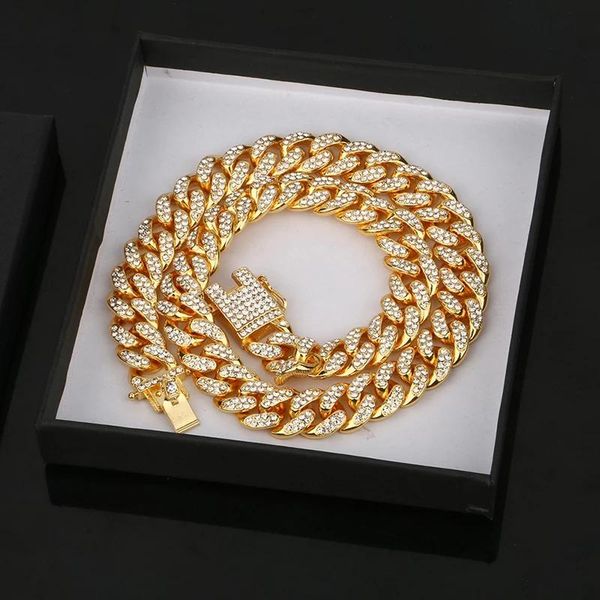 chains rhinestone chaine homme fashion jewelry wholesale d&z hip hop 13mm cuban link chain for men iced out bling, Silver
chains rhinestone chaine homme fashion jewelry wholesale d&z hip hop 13mm cuban link chain for men iced out bling, Silver