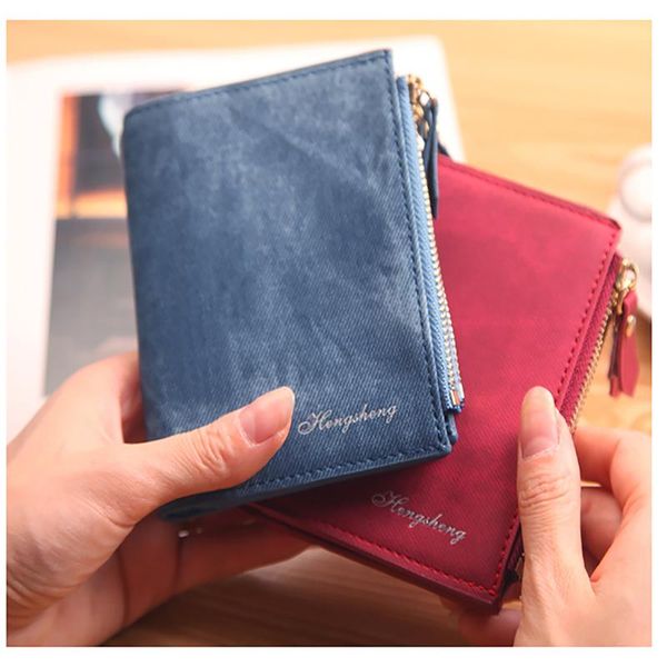 wallets fashion small wallet pu matte leather purse short female coin zipper holders, Red;black
wallets fashion small wallet pu matte leather purse short female coin zipper holders, Red;black