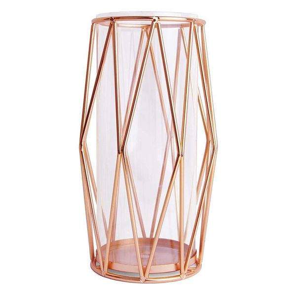 vases vase decorations for living room glass with metal rack stand, wedding home office-rose gold (11inch)
vases vase decorations for living room glass with metal rack stand, wedding home office-rose gold (11inch)