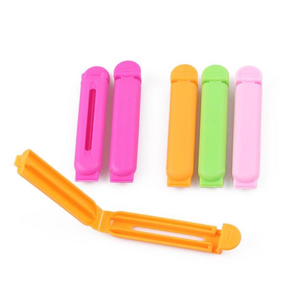 PCs Colorful Snack Storage Seal Sealing Bag Clips Clamp Plastic Tool Kitchen Supplies Home Close Clip
PCs Colorful Snack Storage Seal Sealing Bag Clips Clamp Plastic Tool Kitchen Supplies Home Close Clip